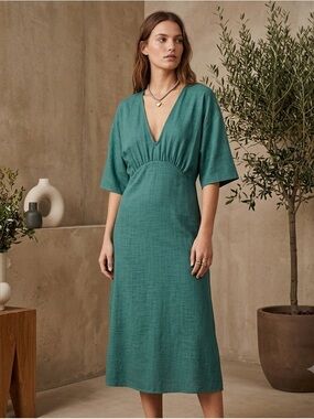 Zara Teal Knit Garment